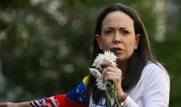 María Corina Machado. / Foto: AFP.