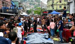 Operativo en favelas de Rio de Janeiro. / Foto: AFP.