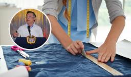 Petro sobre eliminación de aranceles a textiles. / Foto: Presidencia y Freepik.