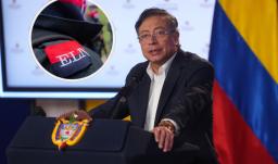 Petro sobre operativos en finanzas del ELN. / Fotos: AFP y Presidencia.
