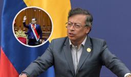 Petro sobre crisis política en Perú. / Fotos: AFP.