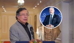 Petro le responde a Duque. / Fotos: Presidencia y AFP.