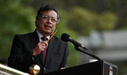 Petro sobre disturbios en Sonsón. / Foto: AFP.