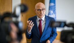 El Alto Comisionado de las Naciones Unidas para los Derechos Humanos, Volker Turk, pronuncia una declaración en las oficinas de las Naciones Unidas en Ginebra, denunciando los bombardeos en el Caribe por parte de Estados Unidos como ejecuciones extrajudiciales.