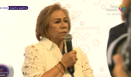 Rosa Villavicencio cuestionó el fotomontaje y reafirmó el compromiso de Colombia con el respeto al derecho internacional y la solución dialogada de conflictos. 