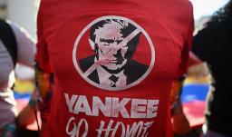 Manifestante venezolano.