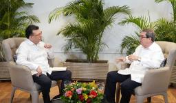 Canciller de Cuba, Bruno Rodríguez.