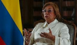 Canciller Rosa Villavicencio Mapy. / Foto: AFP.