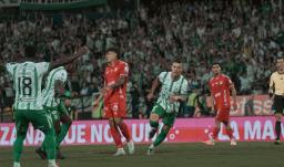 Atlético Nacional vs. América. / Foto: X Atlético Oficial.