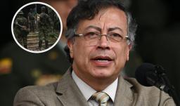 Petro sobre alias Calarcá. / Foto: AFP.