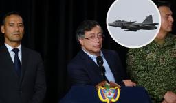 Contrato de aviones Gripen. / Fotos: Presidencia y AFP.