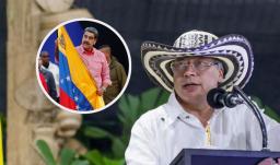 Petro sobre Venezuela y el petróleo. / Fotos: Presidencia y AFP.