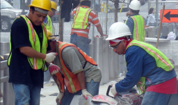 obreros de construcción