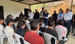 28 personas fueron liberadas tras permanecer secuestradas por el ELN en el Catatumbo. Foto: Defensoría.