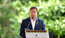 Expresidente Luis Arce, detenido en Bolivia.