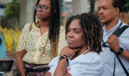 Vicepresidenta Francia Márquez rechaza la violencia en Valle y Cauca.