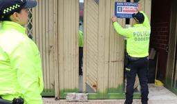 Incautación de bienes. / Foto: MinDefensa.