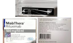 Medicamento falso. / Foto: Invima.