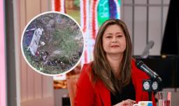 MinTransporte sobre bus accidentado en Antioquia. / Fotos: MinTransporte.