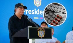 Petro sobre sobrecostos de medicamentos. / Fotos: Presidencia y Freepik.