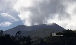 Se mantiene la alerta naranja en el Volcán Puracé.