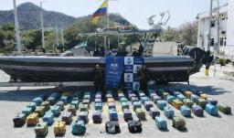 Incautación de cocaína / Fotos: Armada Nacional.