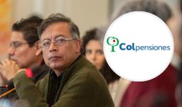 Petro desmiente a El Tiempo. / Fotos: Presidencia y Colpensiones.