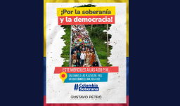 Petro convoca a movilización nacional en defensa de la soberanía.