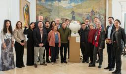 Reunión de cooperación internacional. / Foto: Presidencia.