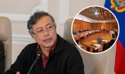 Petro sobre decisión de la Corte Constitucional y la emergencia económica. / Fotos: Presidencia y Corte Constitucional.