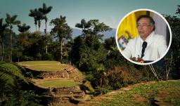 Petro sobre el decreto de la Línea Negra. / Fotos: Parque Tayrona y Presidencia.