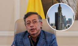 Petro sobre narcotraficantes en Dubái. / Fotos: AFP y Presidencia.