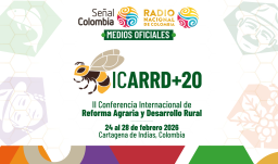 RTVC transmitirá la conferencia ICARRD+20 desde Cartagena.