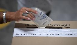 Seguridad para las elecciones en Colombia. / Foto: AFP.