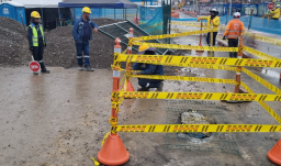 imagen del cerramiento por daño Deprimido Calle 72