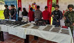 Disidencias de Iván Mordisco en Antioquia. / Foto: MinDefensa.