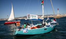 Flotilla Thousand Madleens. / Foto: AFP.