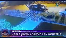 Joven afirma que fue agredida por su afinidad con Petro.