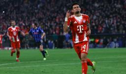 Luis Díaz en el Bayern Múnich. / Foto: AFP.