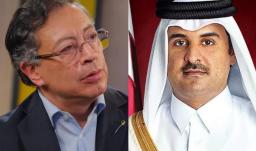 Petro con jefes de Estado de Oriente Medio. / Foto: Presidencia.