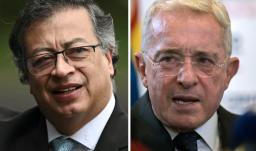 Petro le responde a Uribe. / Foto: AFP.