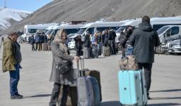 Desplazados en Irán y el Líbano. / Foto: AFP.