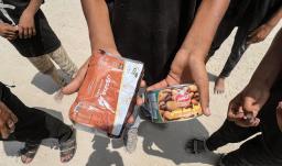 Hambre en Medio Oriente. / Foto: AFP.