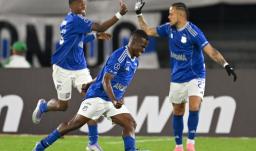 Victoria de Millonarios en la Copa Sudamericana. / Foto: AFP.