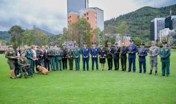 Gobierno rindió homenaje a militares víctimas del conflicto armado. / Fuerzas Militares.