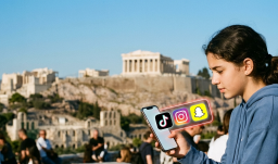 Grecia prohibirá el uso de redes sociales a menores de 15 años