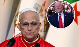 Papa León XIV le responde a Trump. / Fotos: AFP.