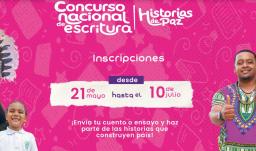 Concurso Historias de Paz 2026: cómo participar