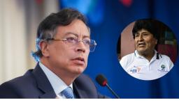 Petro pide a EE.UU. no atacar a Evo Morales