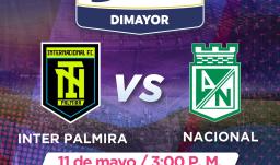 Inter de Palmira vs Atlético Nacional: Liga Femenina EN VIVO